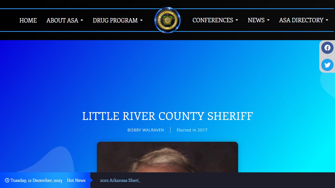 LITTLE RIVER COUNTY SHERIFF – Arkansas Sheriff Association